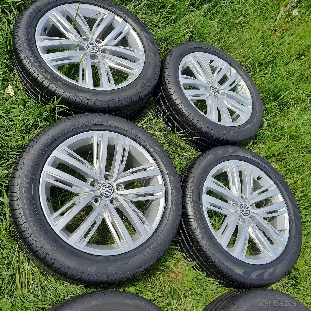 TIGUAN letna sada Alu kol originál VW Škoda R19 ET43 VW