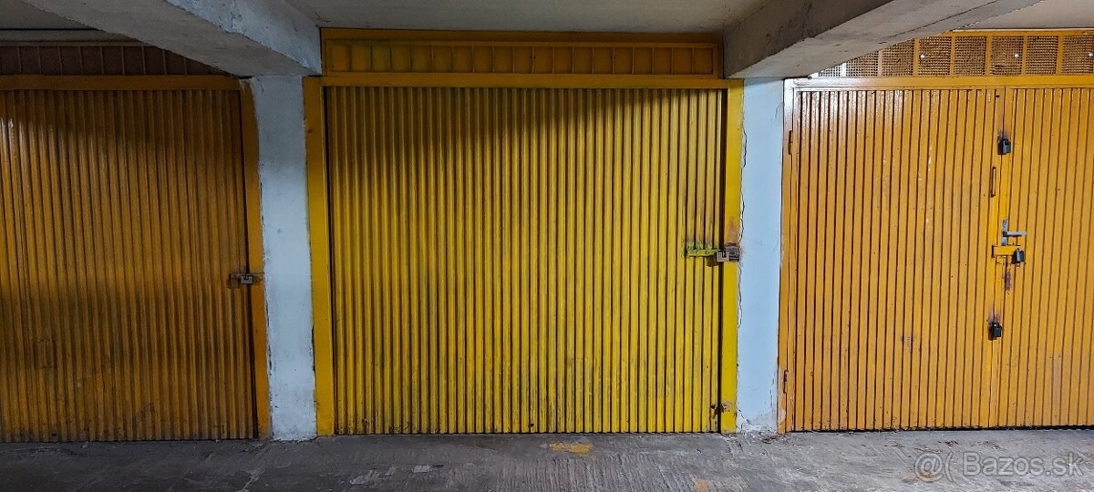 Garáž na prenájom, Pionierska ul., Bratislava III