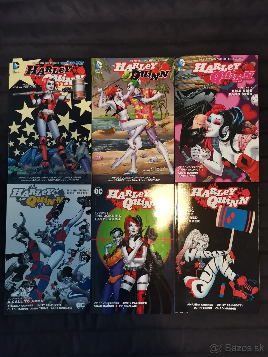 Harley Quinn + Suicide Squad cela seria, na predaj
