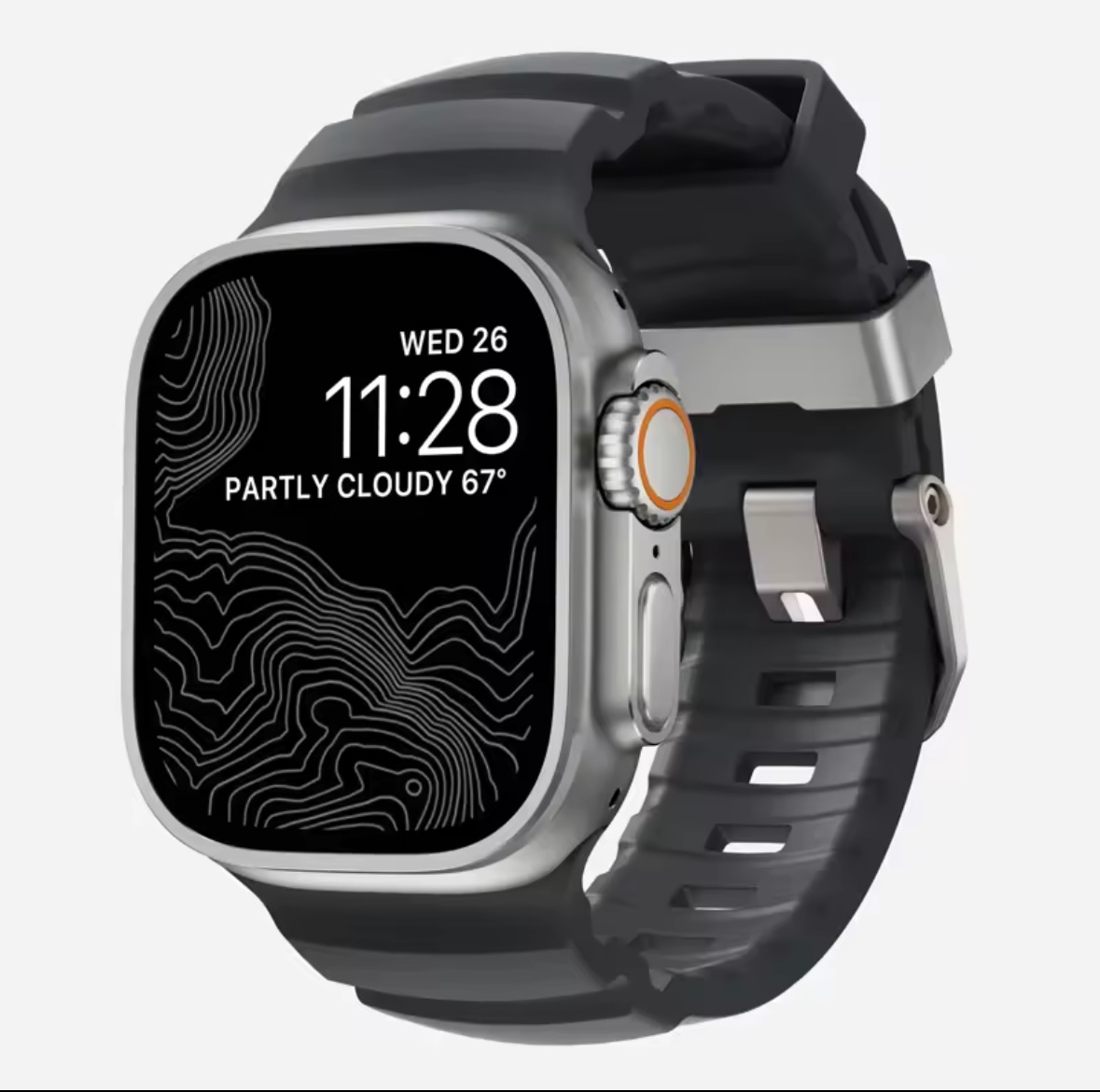 Prémiový mäkký silikónový remienok pre Apple Watch