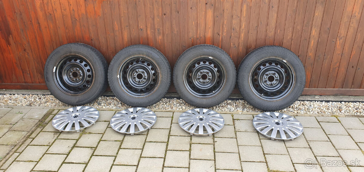 Predám zimné kolesá s TMPS snímačmi na Scross Vitara R16