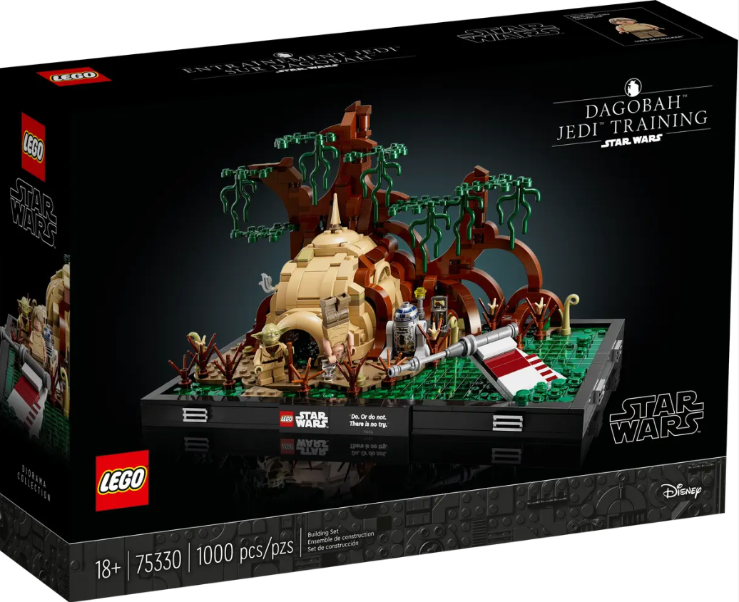 Lego Jediský tréning na planéte Dagobah™ – dioráma 75330