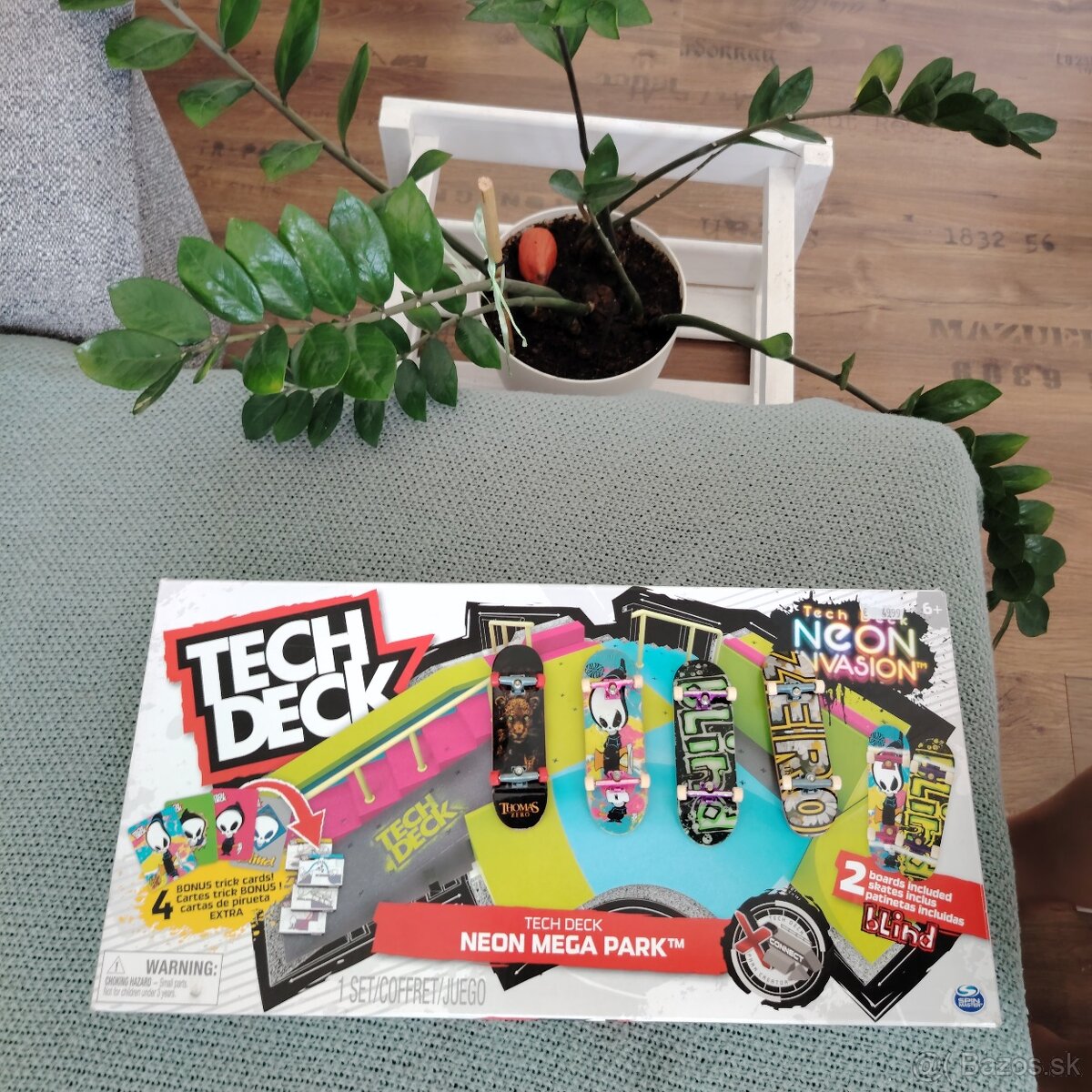 🛹 TECH DECK Neon Mega Park + 2 skaty (bonus)