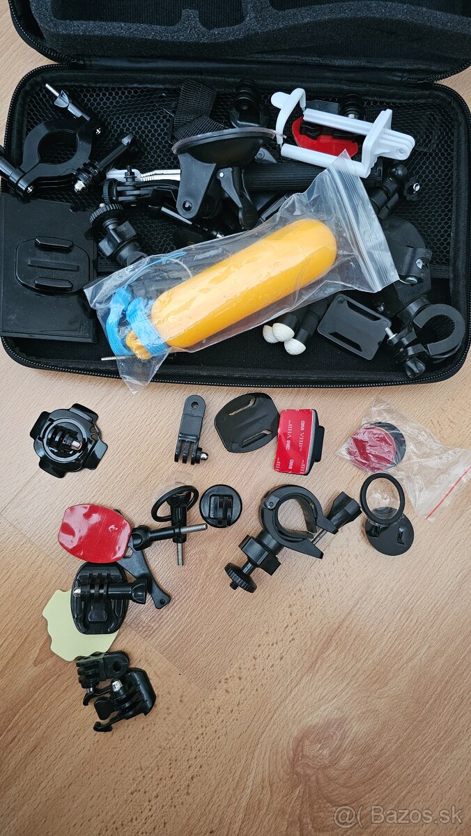 Príslušenstvo k gopro, akcnej kamere.