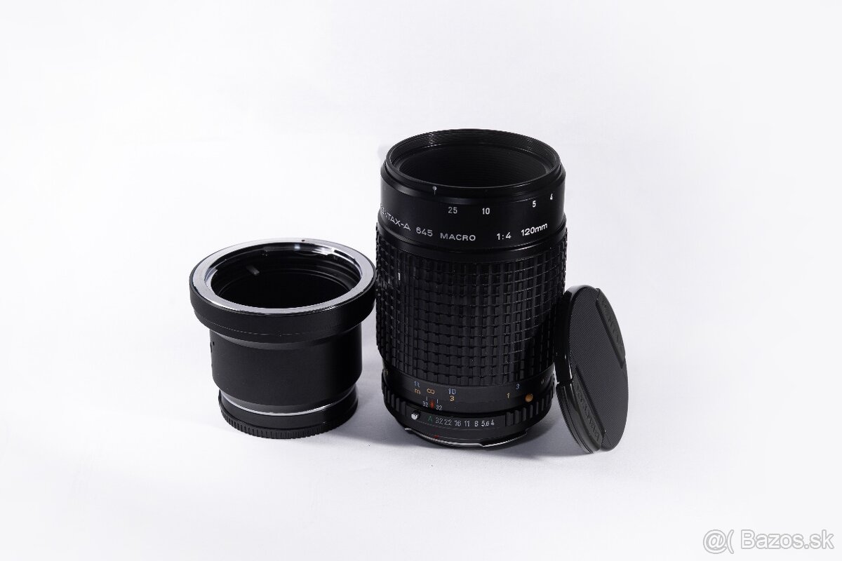 SMC Pentax-A 645 120mm f/4 Macro + redukcia na Sony (NEX)