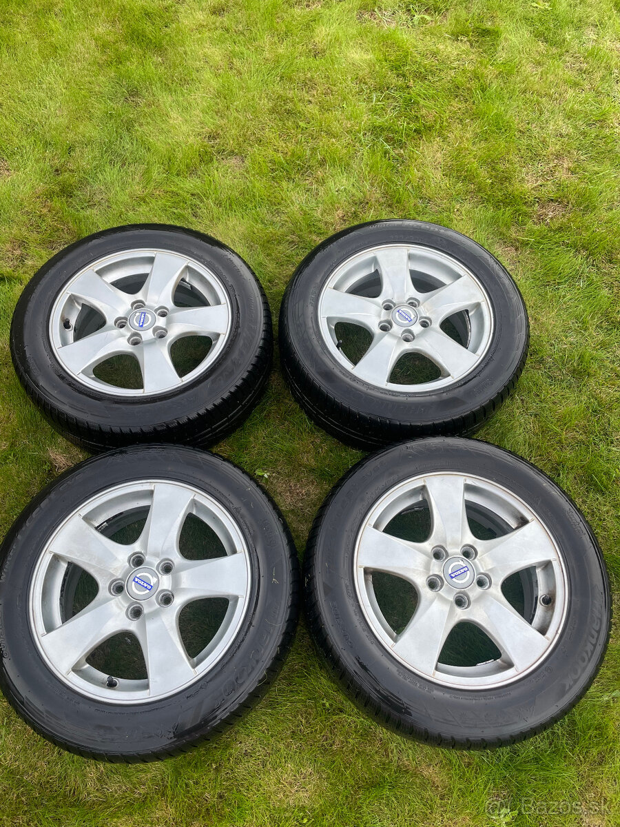 original volvo hlinkove disky r16 + zimne pneu 225/45 R16