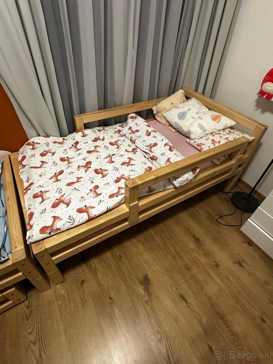 Detská posteľ - masív