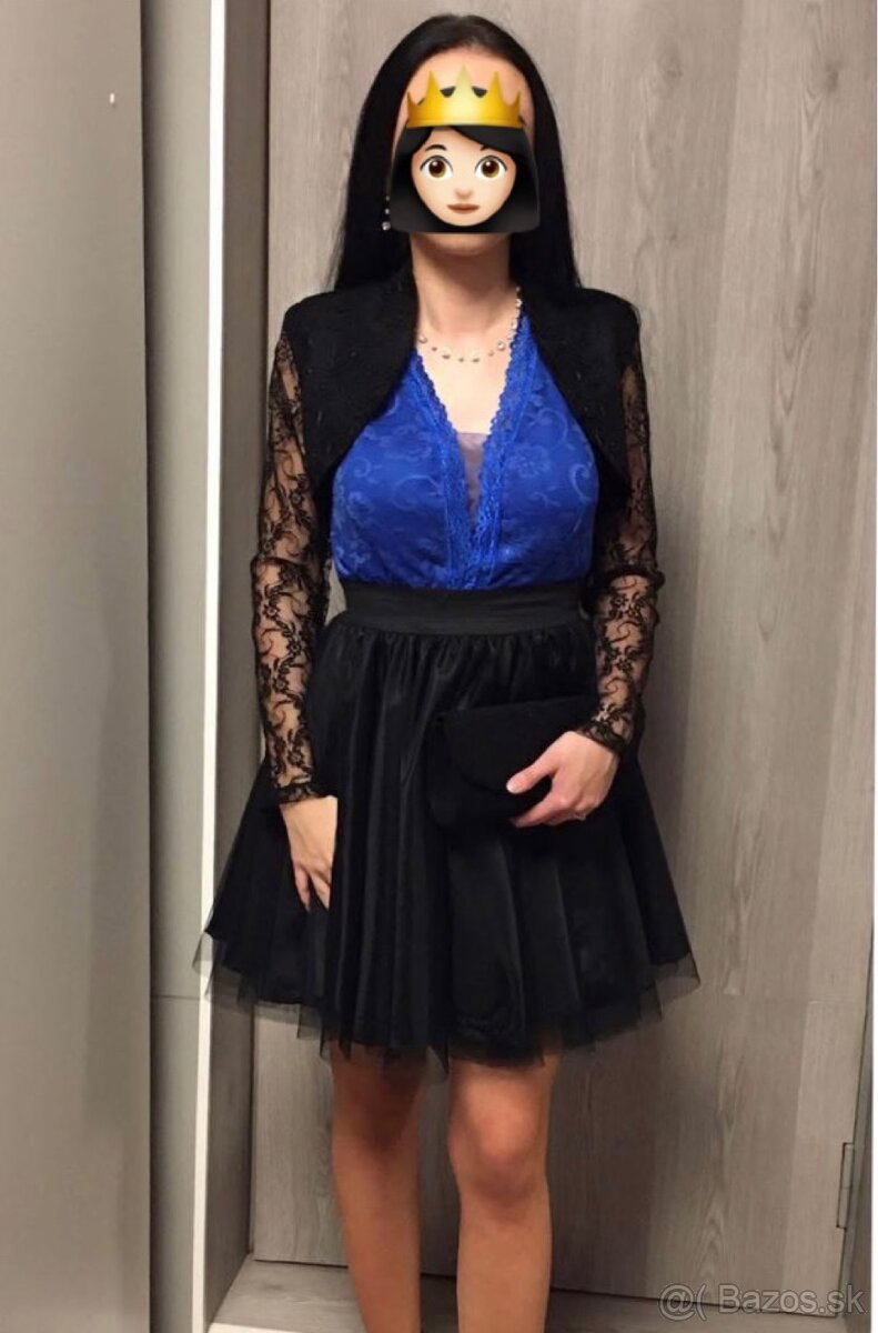 Elegantne šaty s bolerkom