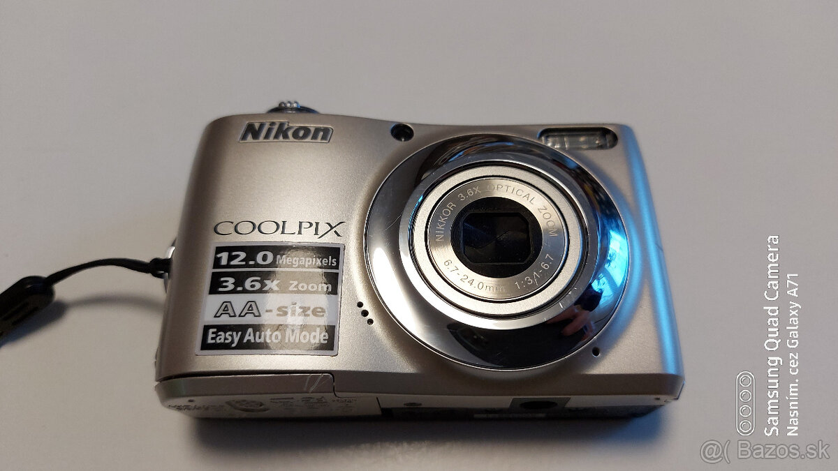 fotoaparat nikon coolpix l22