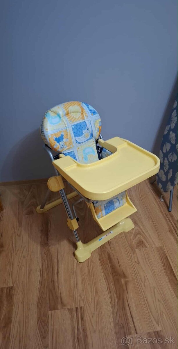 Pohodlná detská jedálenská stolička