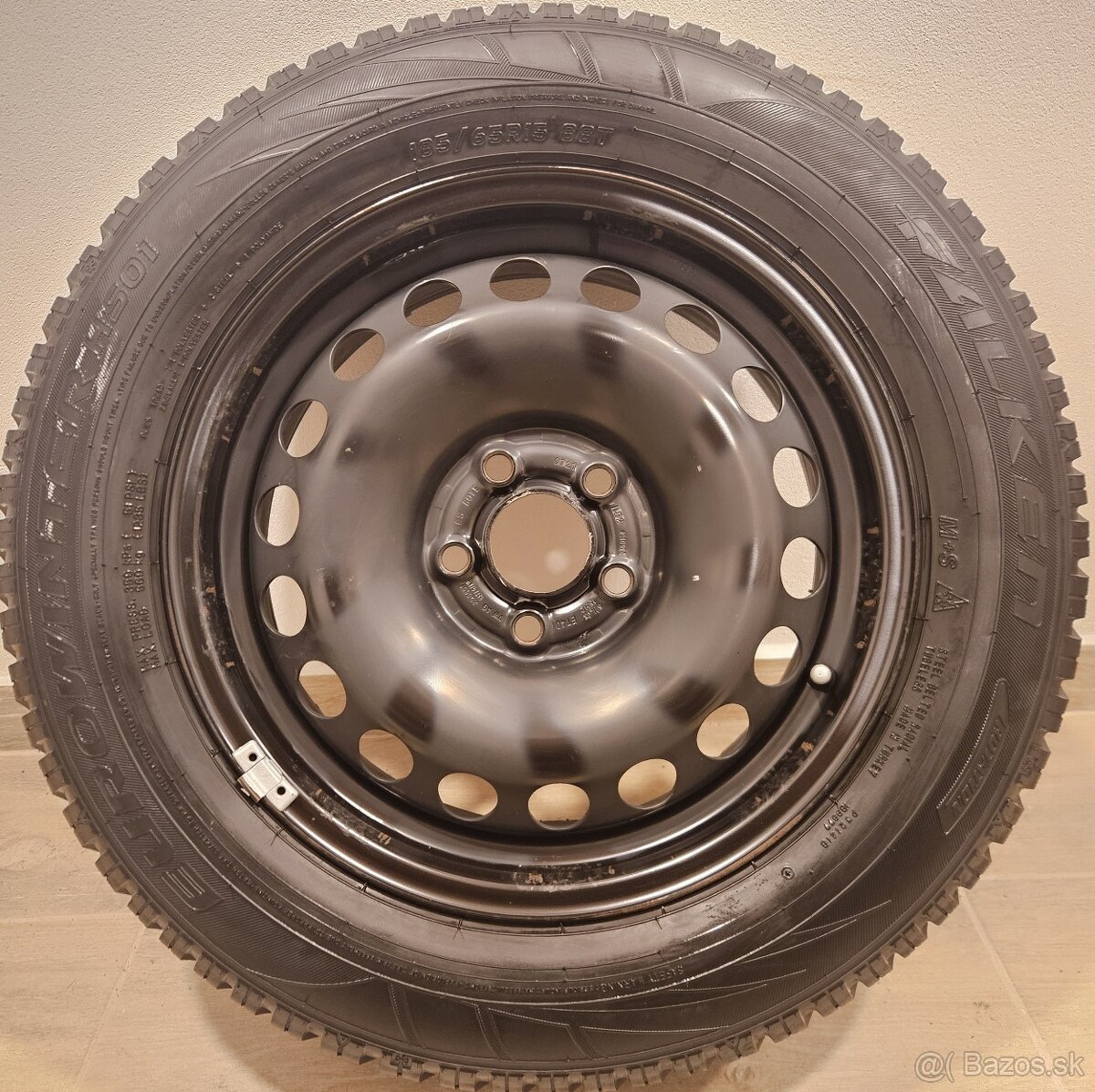 Originálna zimná sada VW - 5x100 r15 + FALKEN 185/65 r15