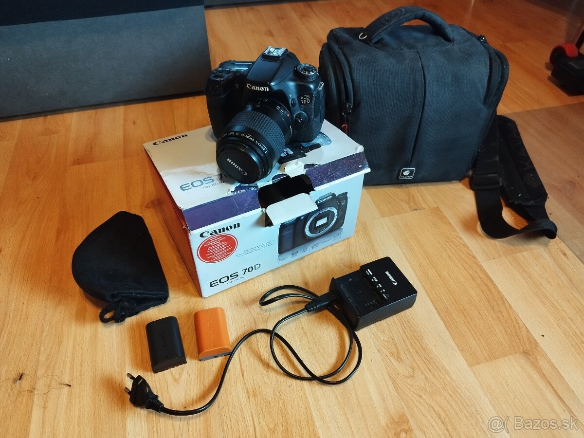 Canon EOS 70D + canon 80-200 f4.5-5.6