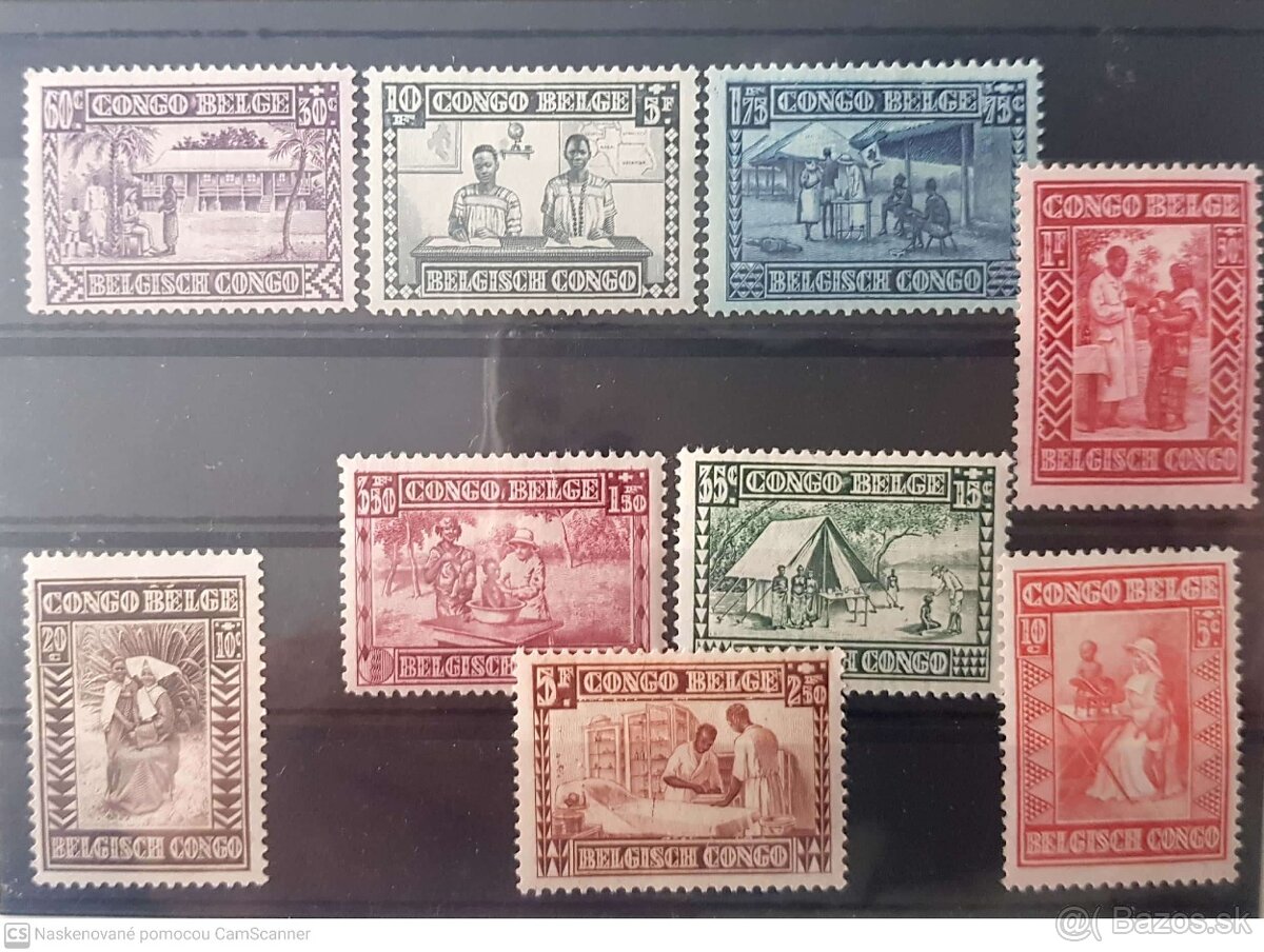 Belgické Kongo Ruanda Urundi