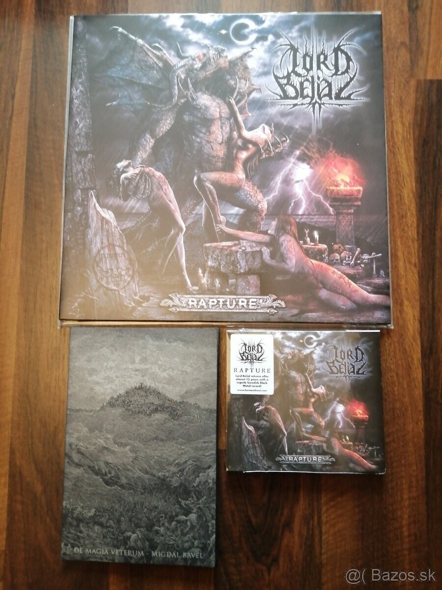 Metalové LP platne,CDbox