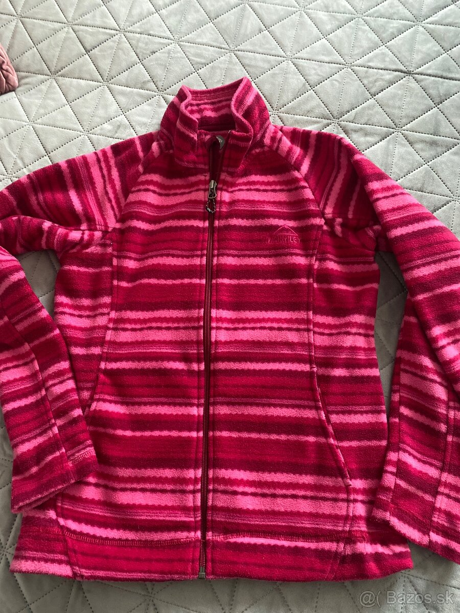 Flisova bunda pre dievca