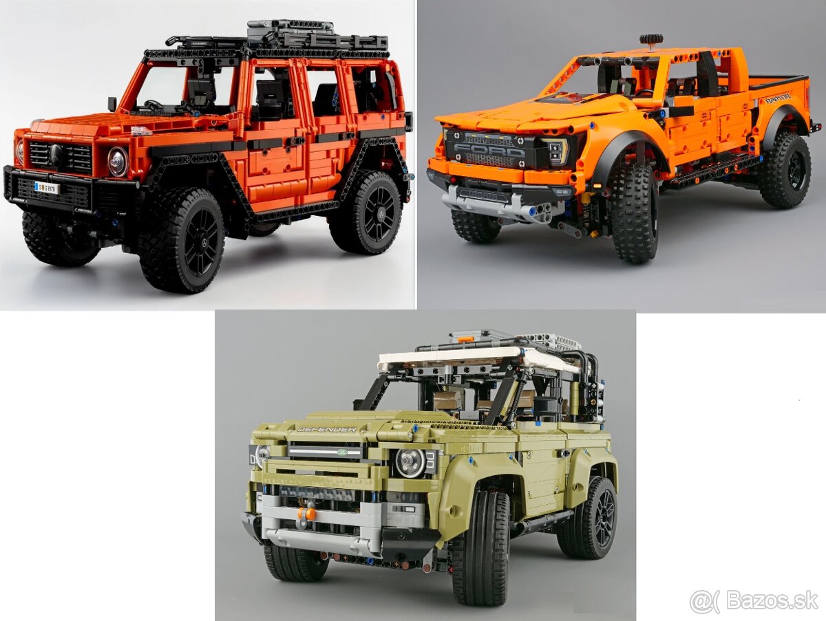lego technic jeep auta