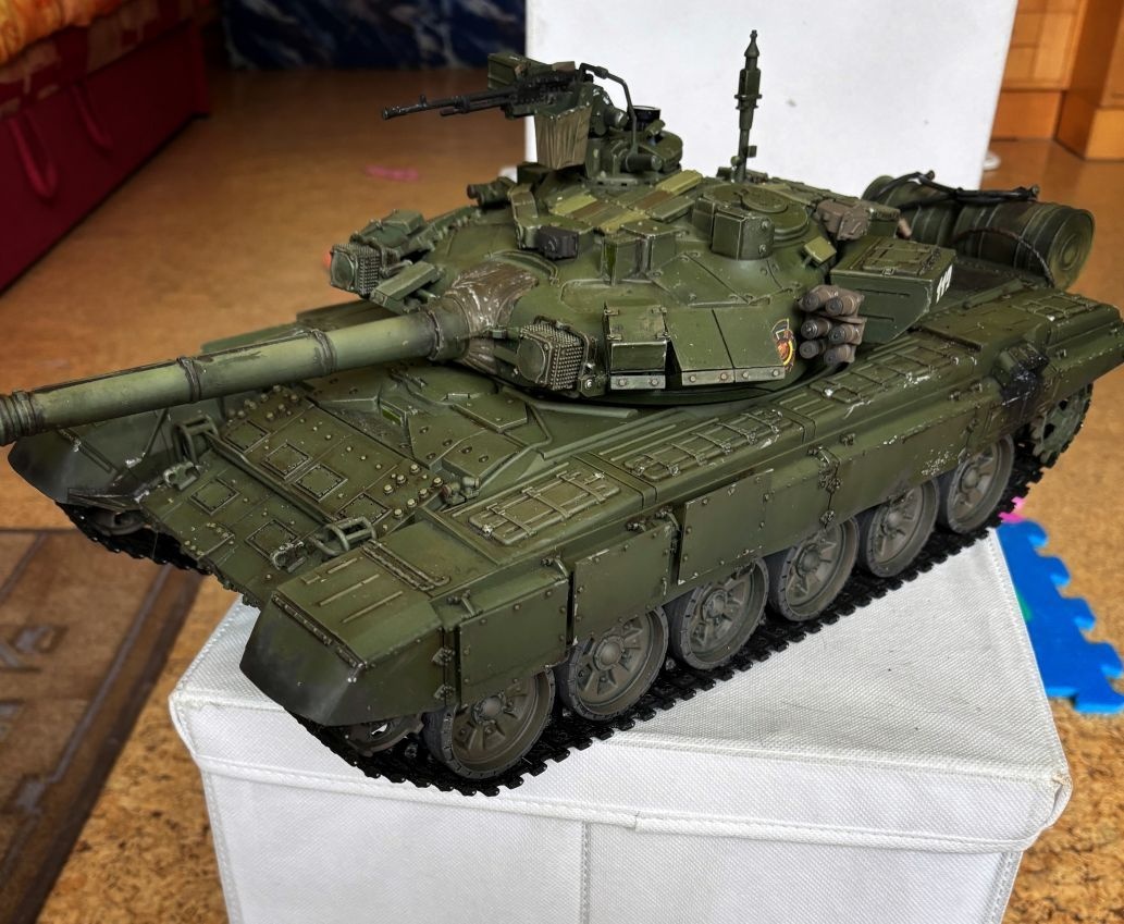 T-90 RC model 1/16 tuning