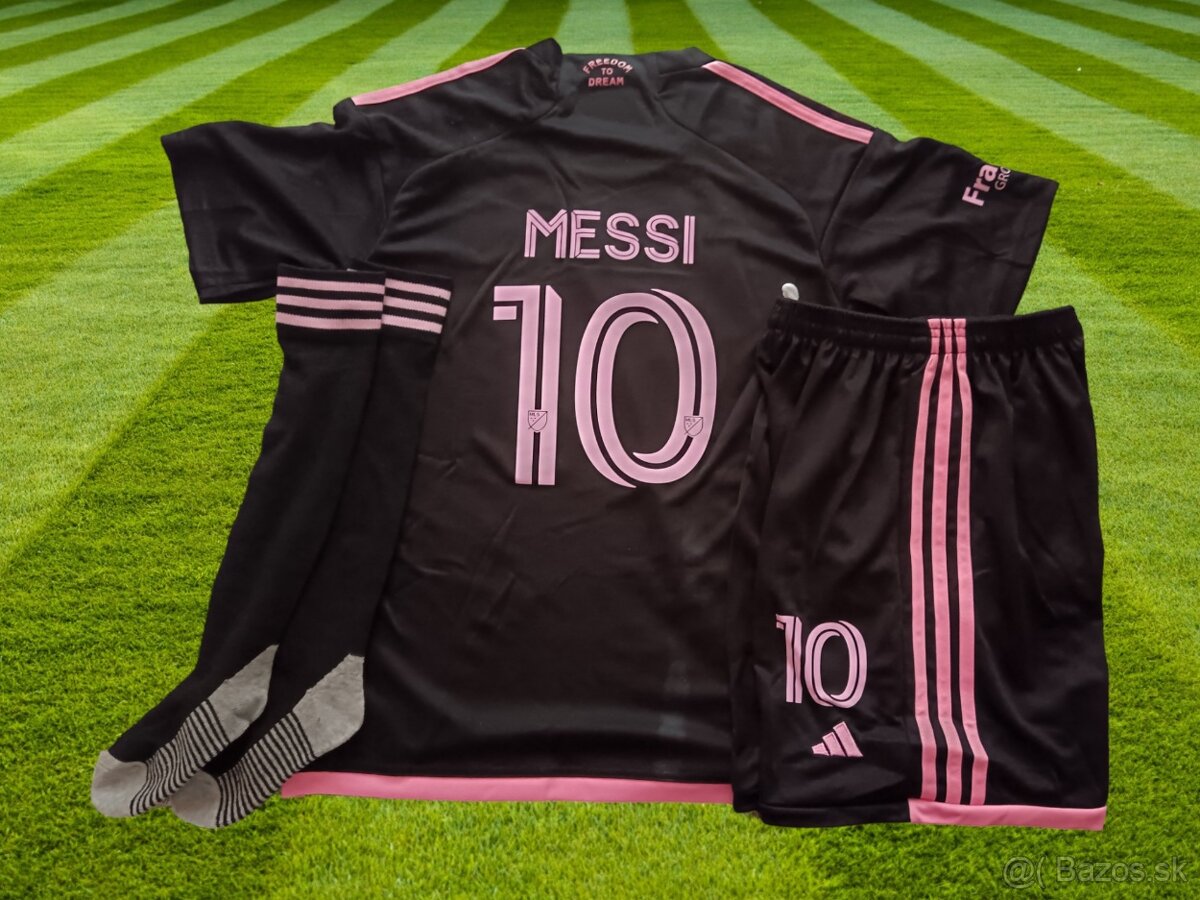 dres MESSI Inter MIAMI čierna edícia 24/25 -