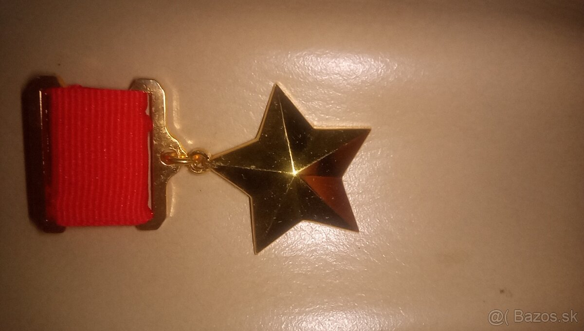 Hrdina sovietskeho zväzu vyznamenanie