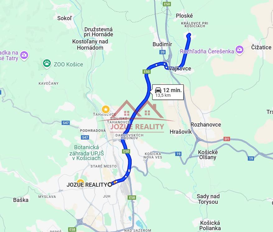 NA PREDAJ POZEMOK NA VÝSTAVBU, KRÁĽOVCE, KE-OKOLIE