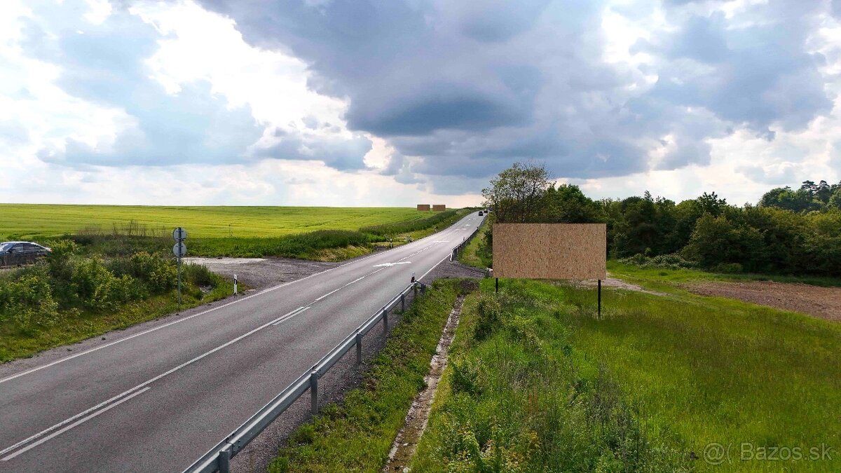 Billboard - Hlavná cesta medzi Starou Turou a NMnV