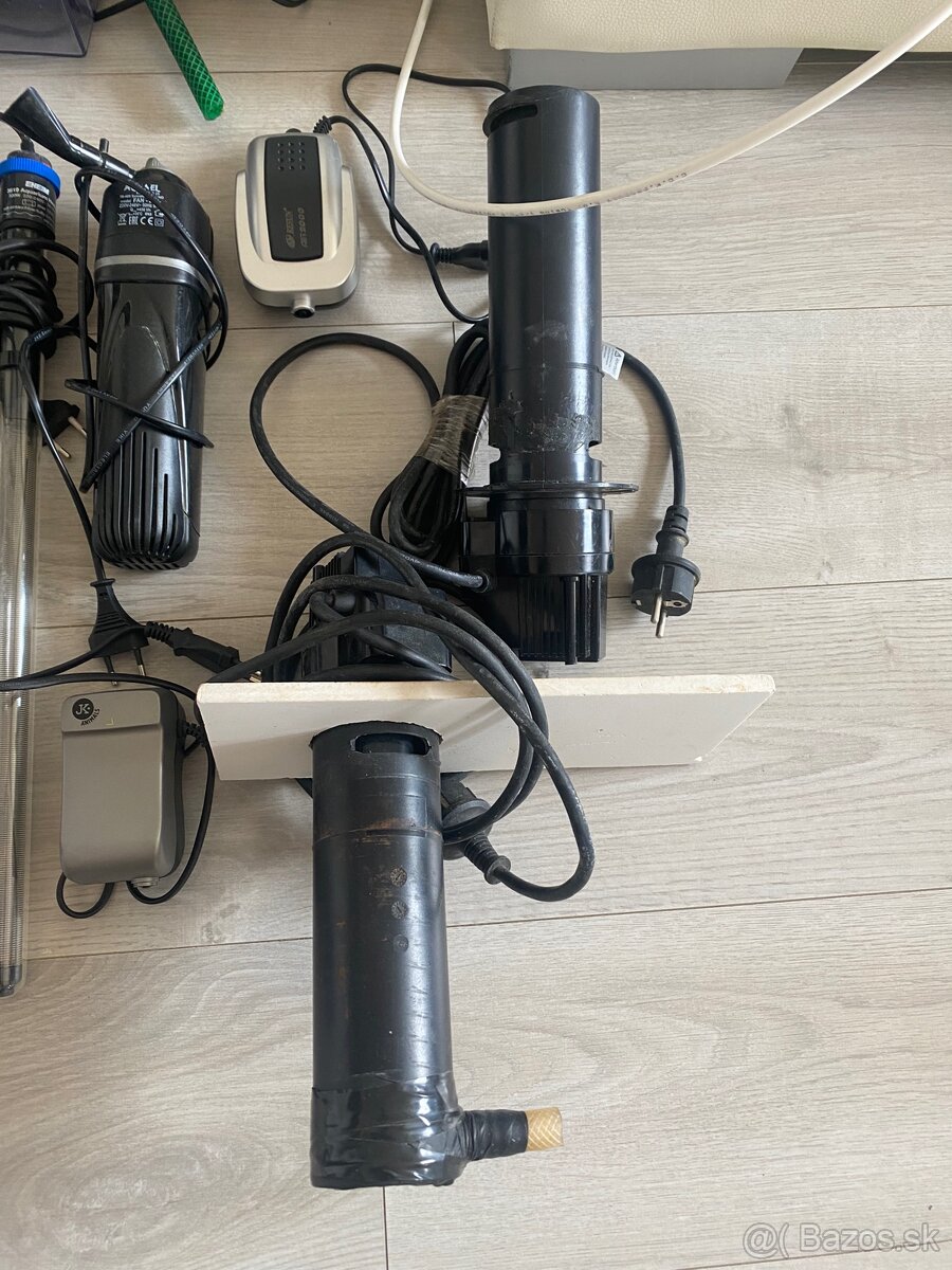 Filter, ohrievač, Uv lampa atď