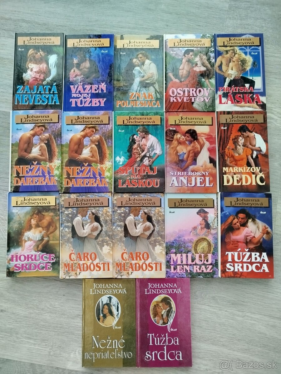 Knihy Johanna Lindsey