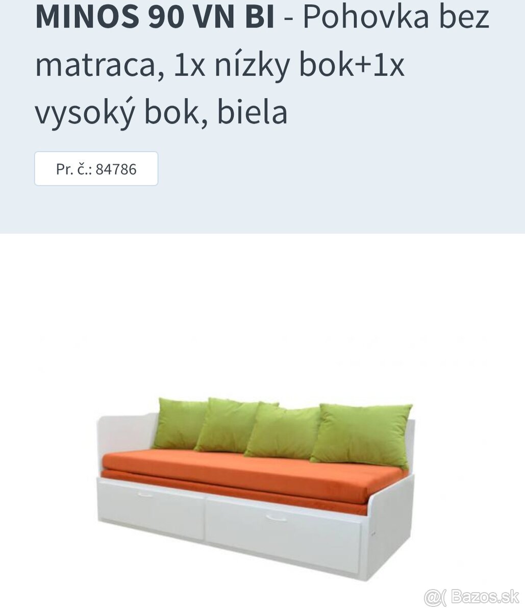 Rozkladacia posteľ - pohovka.