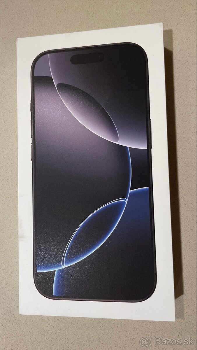 iPhone 16 Pro 256GB Black Titanium