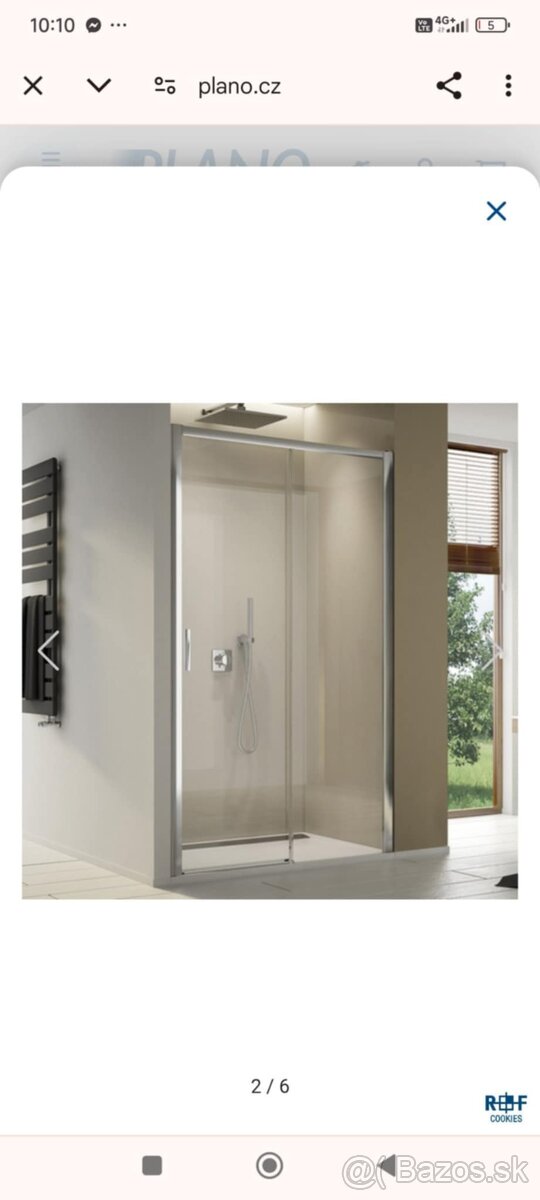 San Swiss sprchový kút 1300x2000