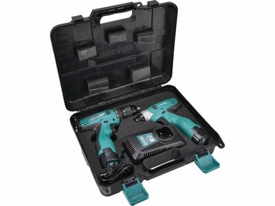 🔧 Sada aku náradia EXTOL PREMIUM – vŕtačka + rázový uťahova