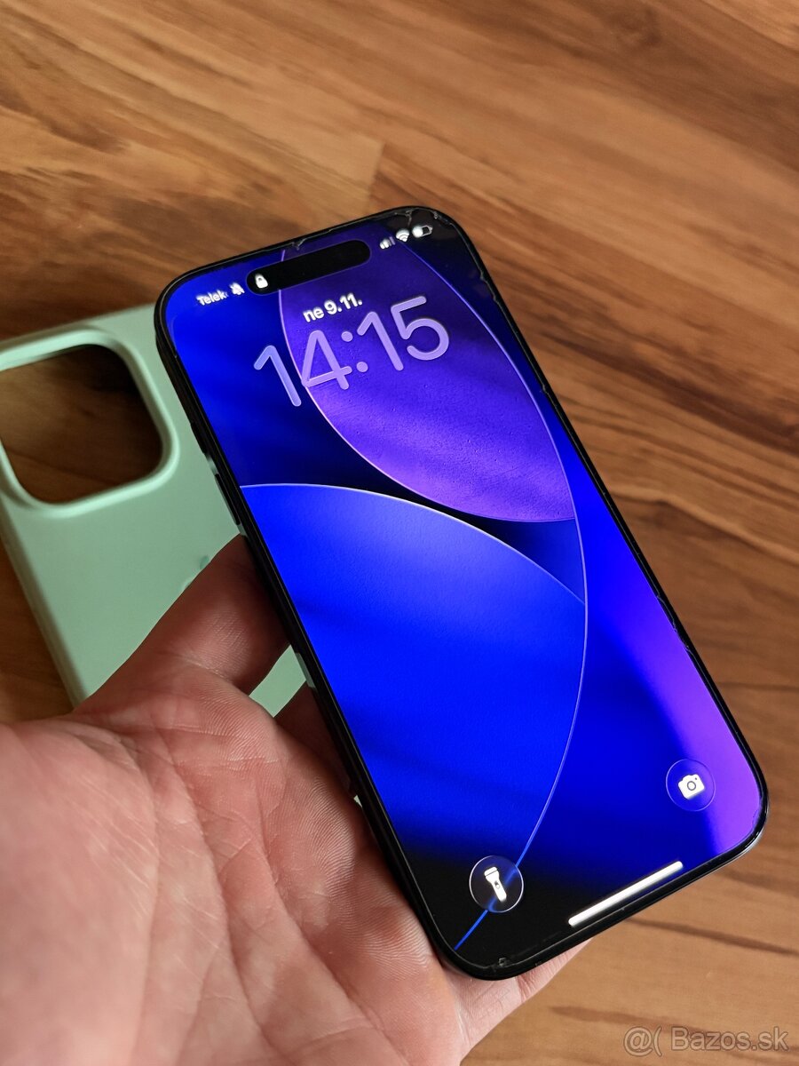 Na predaj Apple iPhone 16 Pro 128GB Black titan, TOP stav