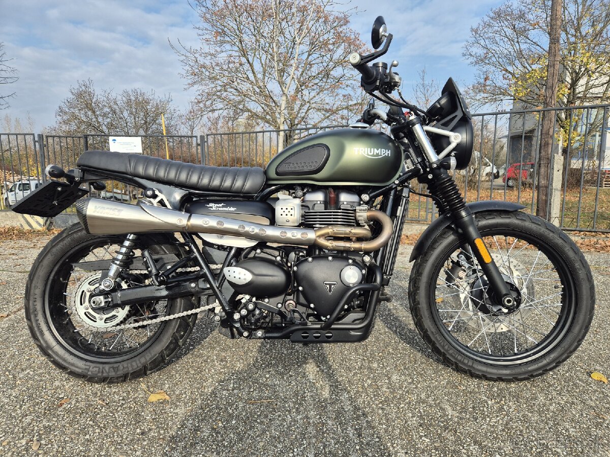 Triumph street scrambler