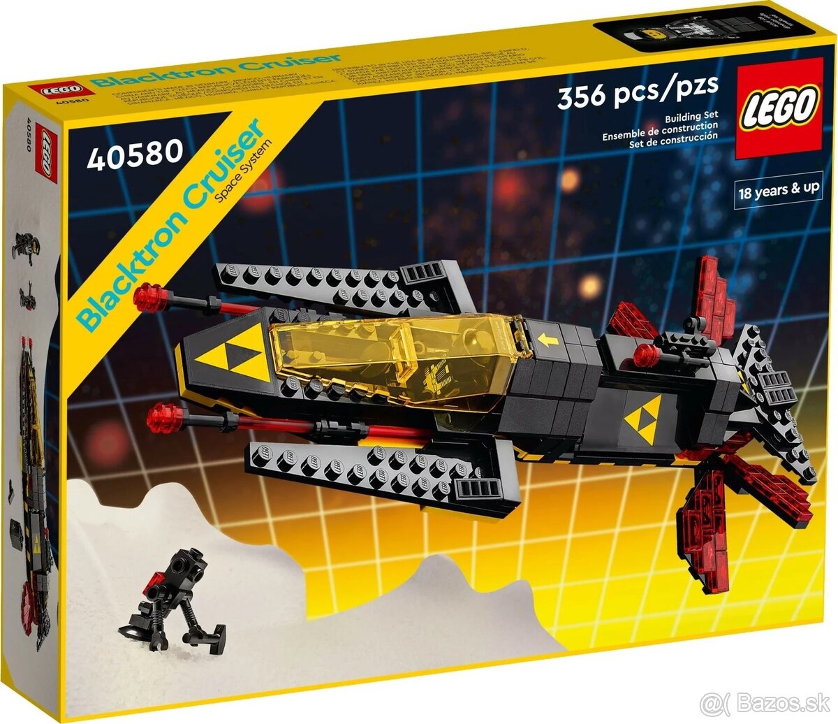 LEGO 40580 Krížnik Blacktron