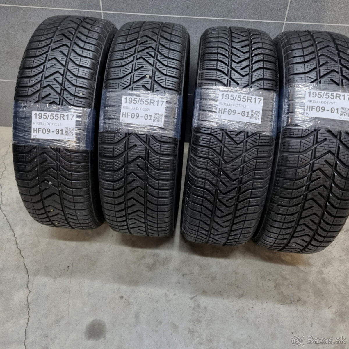 Zimné pneumatiky 195/55 R17 PIRELLI
