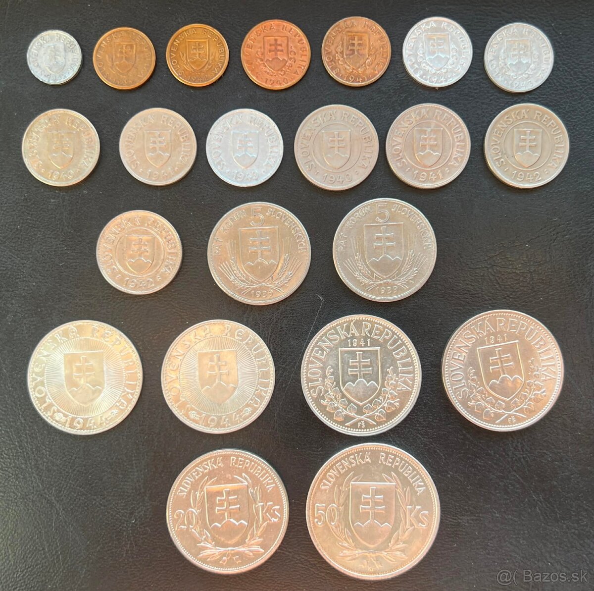Rôzne mince Slovenský štát