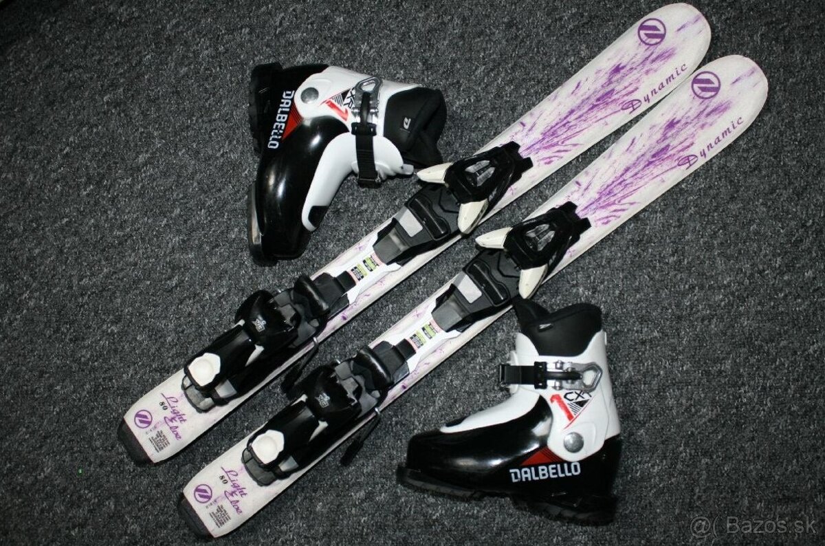 dievcenské lyže dynamic Elve 80 cm