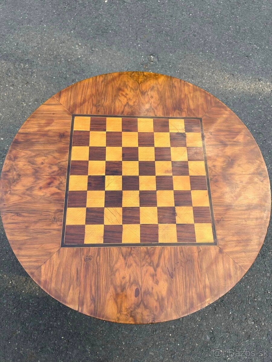 Šachový stolík Art DECO - S28