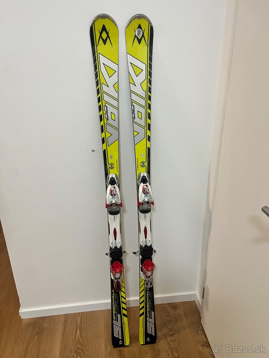 Volkl Racetiger 165 SL, radius 13,1m