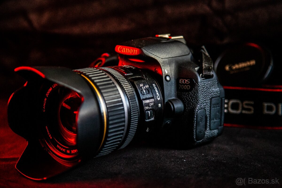 Canon 700D + 17-85mm objektív