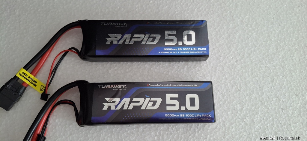 Lipo batérie Turnigy 5000mAh 2s 100C