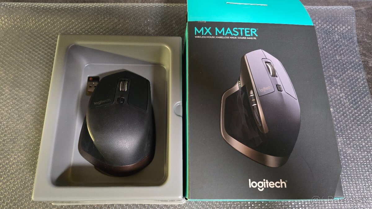 Logitech MX Master 910-004362 mys bezdrotova BT bluetooth