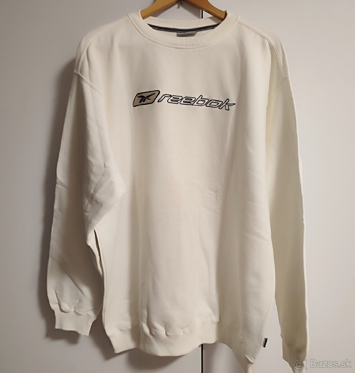 Mikina zn. Reebok, biela, veľkosť XXL.