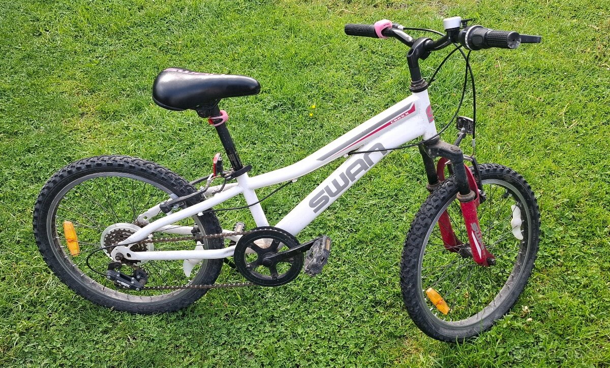 Dievčenský bicykel, veľkosť 20