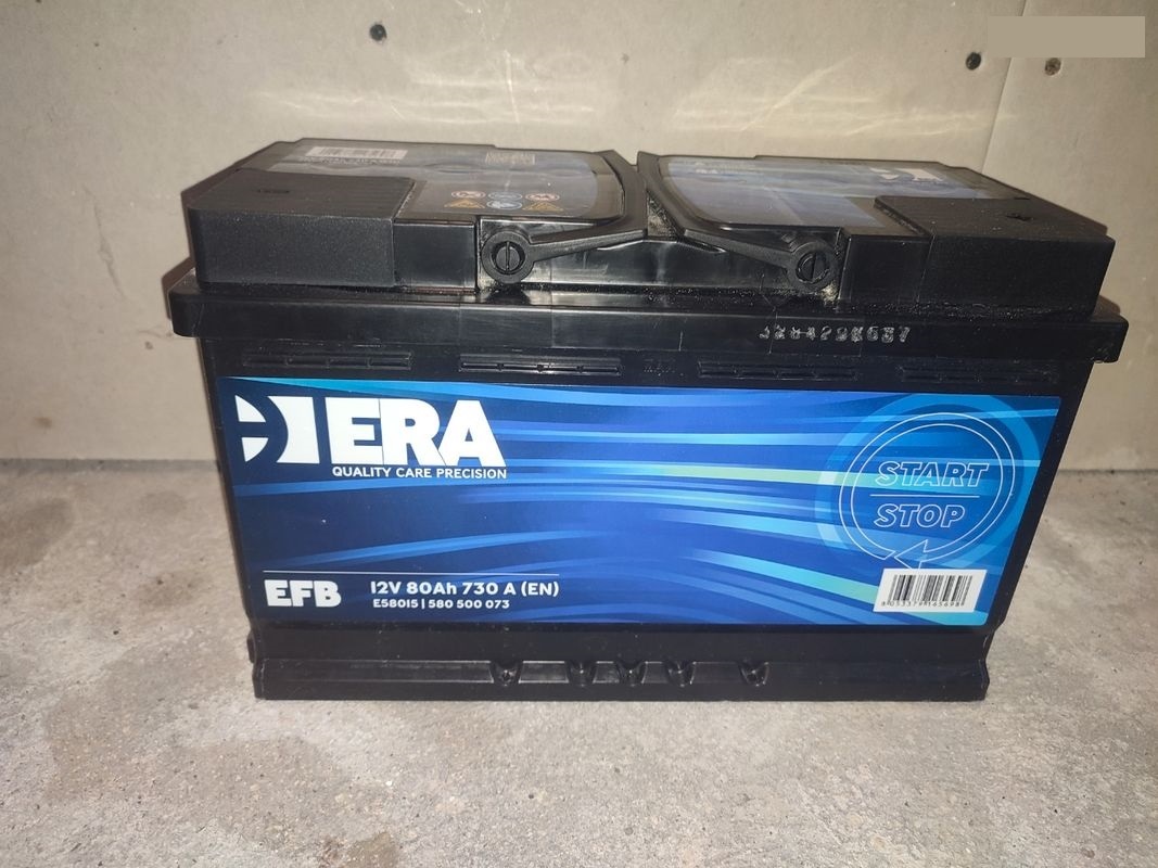 Autobatéria 80 AH 730 A 12 V EFB START-STOP +P ERA