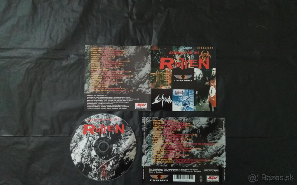 CD ANTHEMS FOR THE ROTTEN-Vol.1 SAMPLER