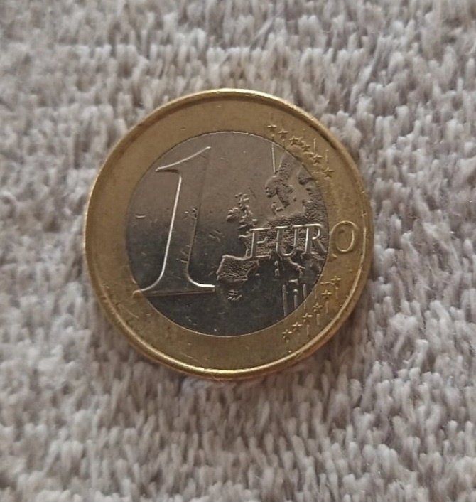 Cyperska jedno evrova minca