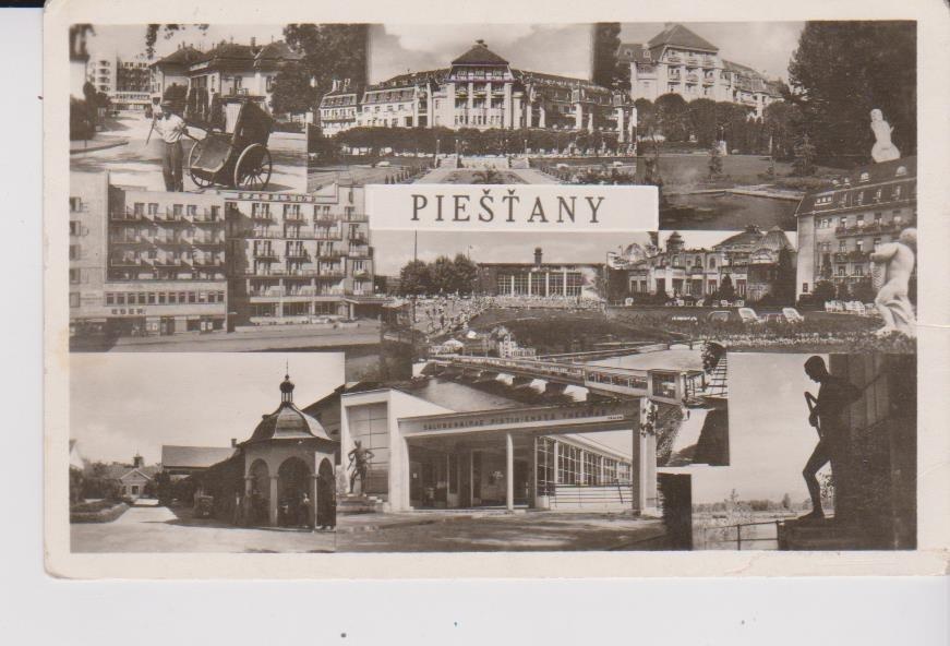predám pohľadnice Pieštany MF