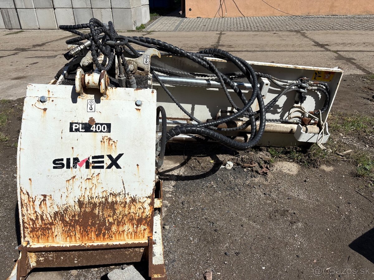 Predám frézu na asfalt Simex Pl 400