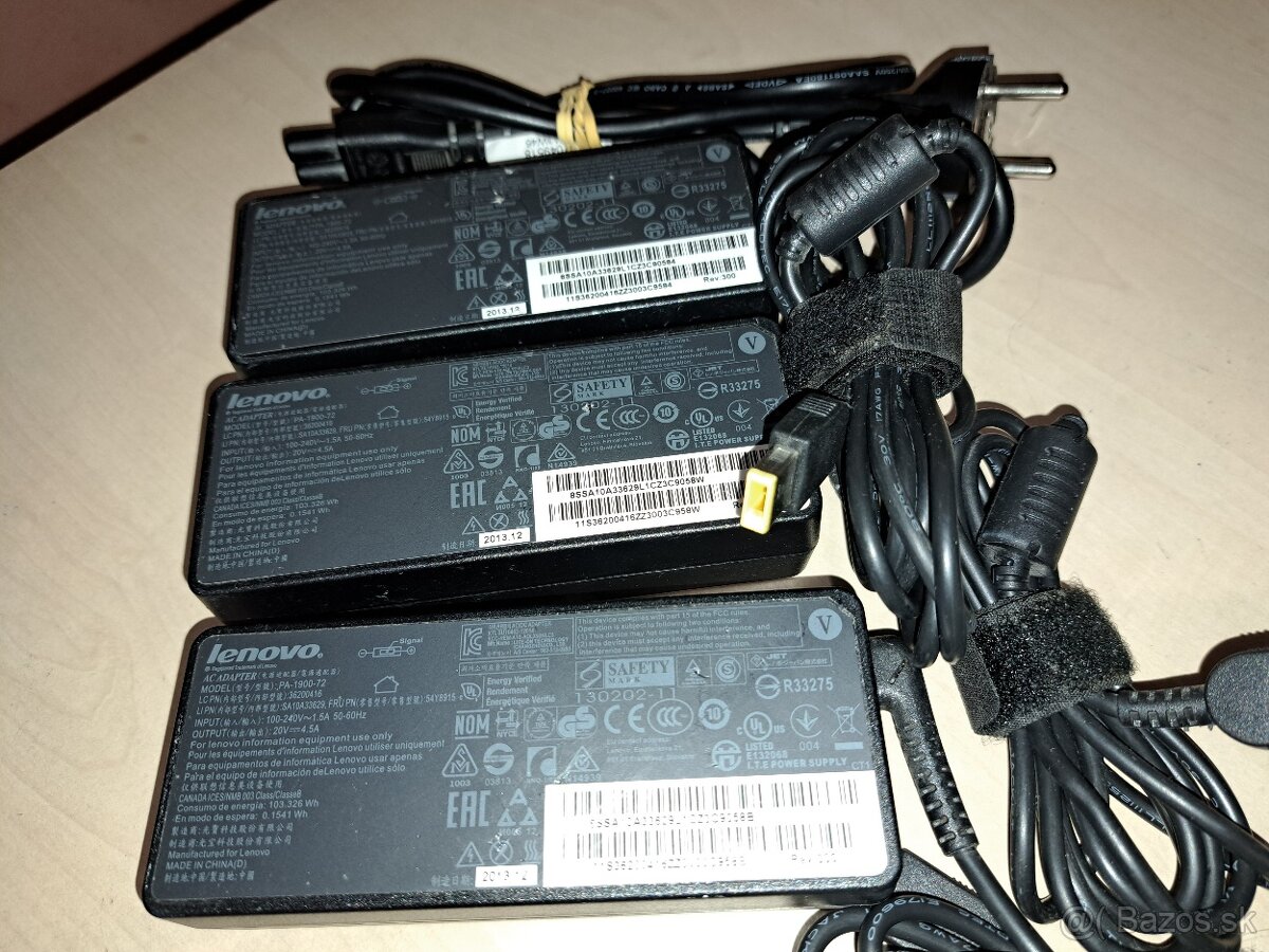 Nabíjačka Lenovo 20V 4.5A
